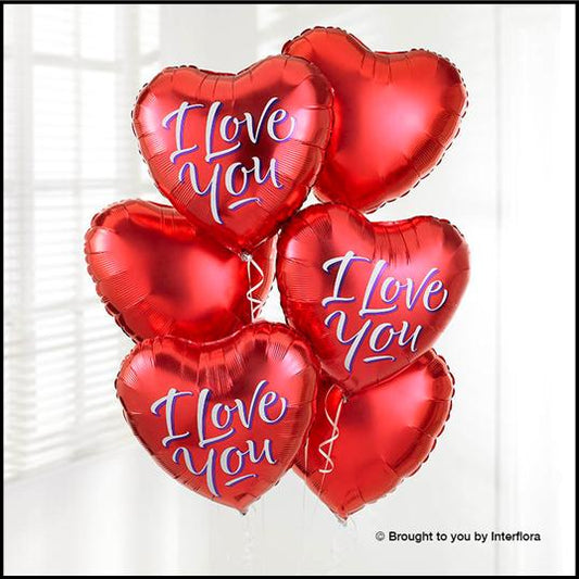 Balloon Bouquet 'I Love You'