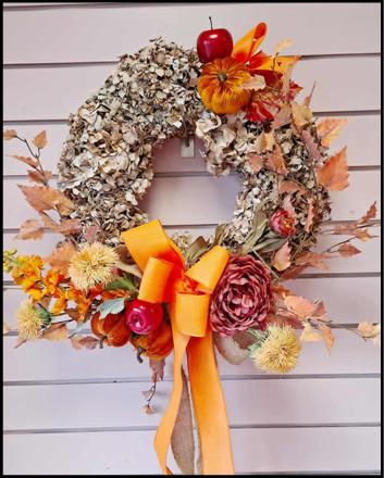 Dried and Silk Wreath
