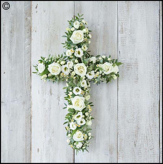 White and Green Cross
