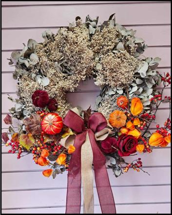Large Dried Wreath