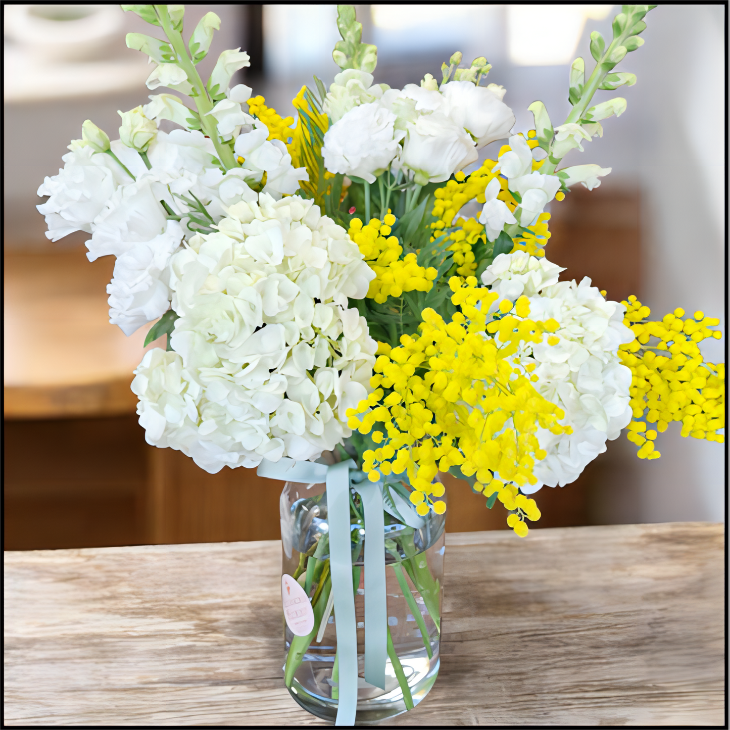 Mimosa Sundae Vase Arrangement