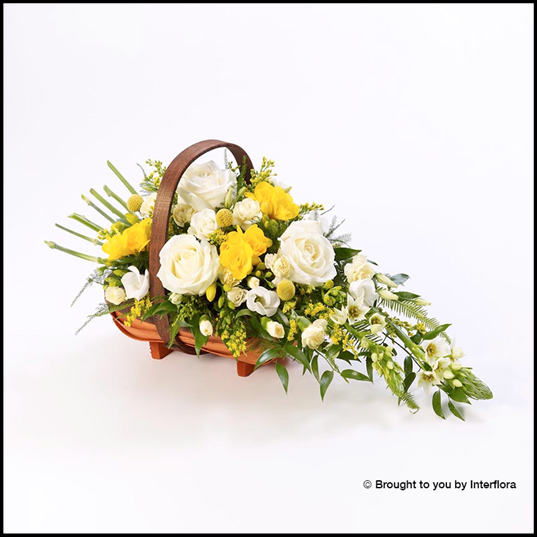 Mixed Basket, Yellow & White