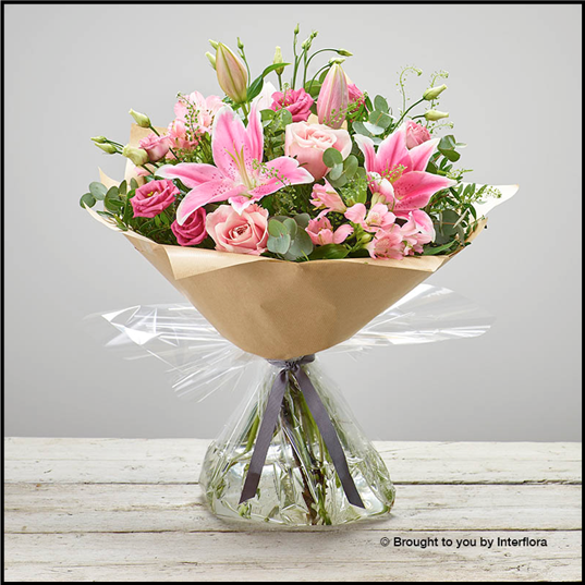 Pink Delight Hand-tied