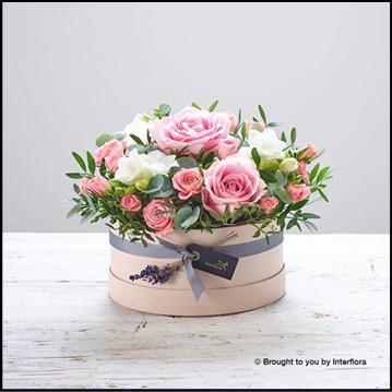 Rose Blush Hatbox