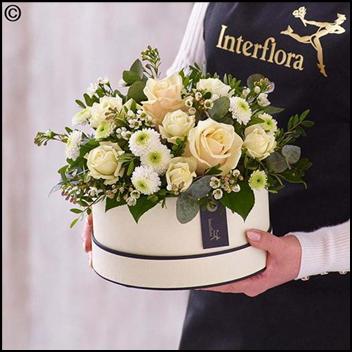 Rose White Hatbox