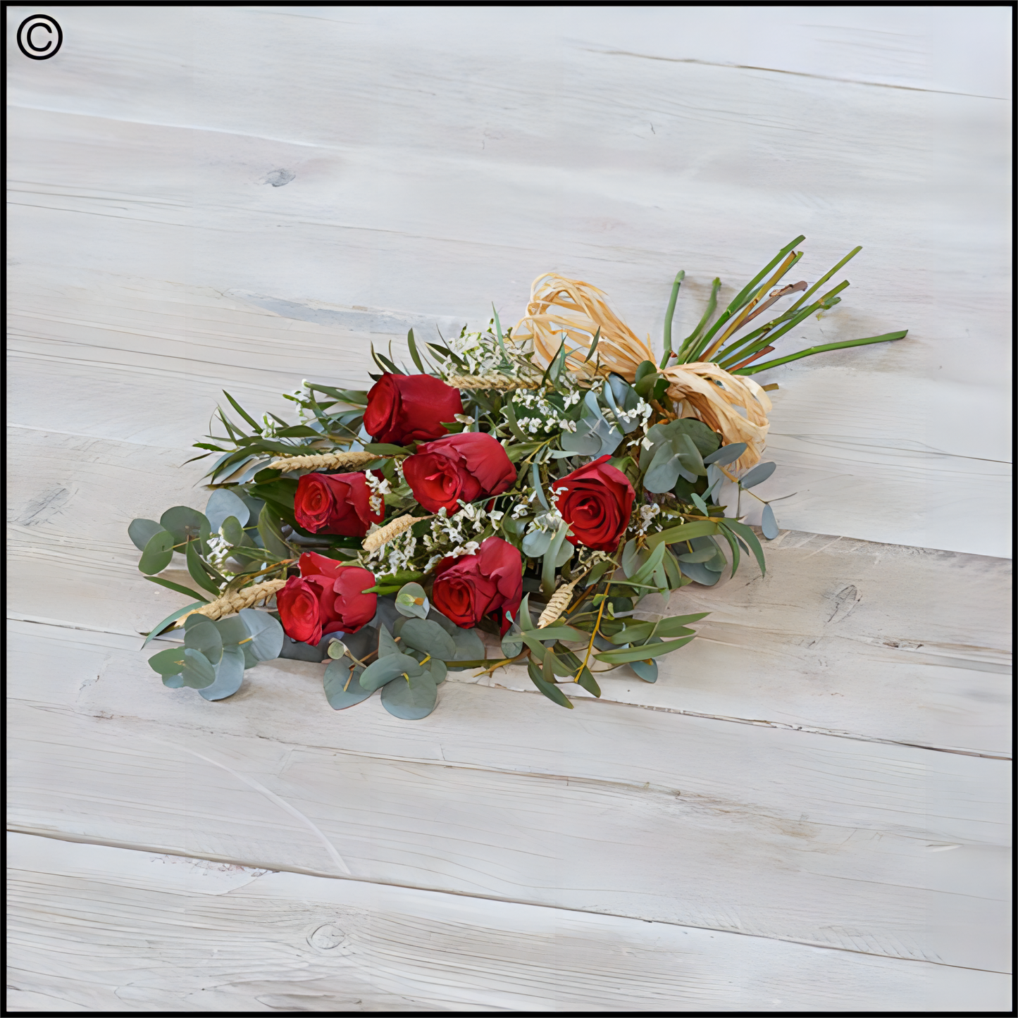 Simple Rose Sheaf - choose from three colours