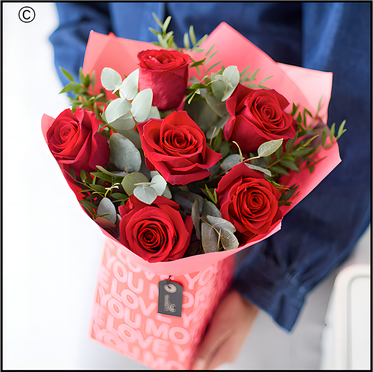 6 Red Roses