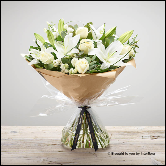 Wonderfully White Hand-tied